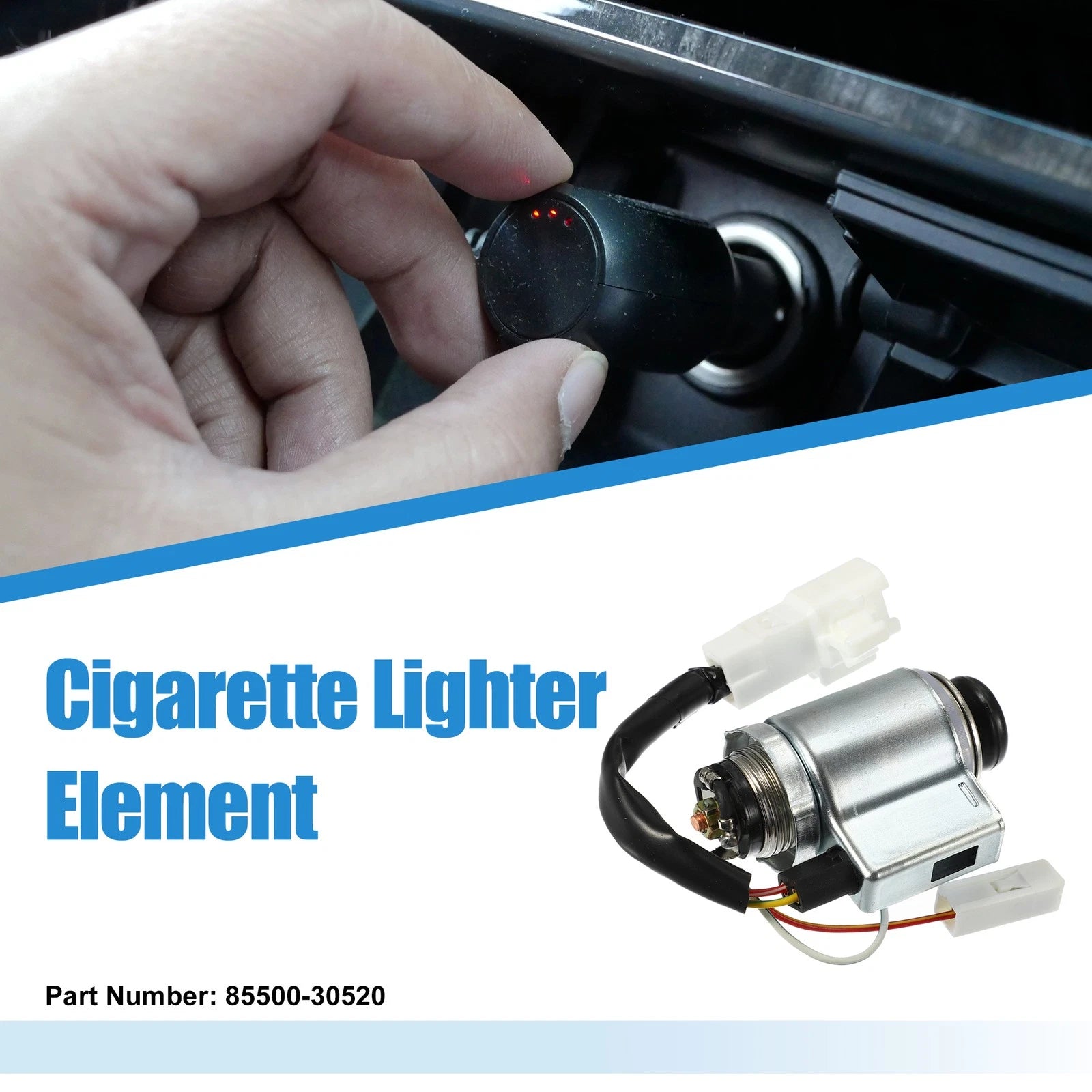 Cigarette Lighter Element Plug Assembly for Lexus GS 300 (2006)