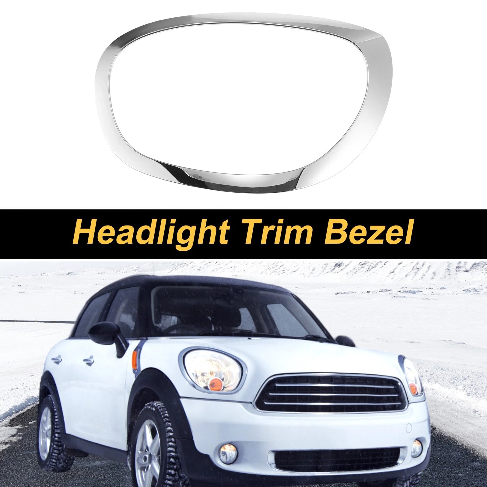 Front Left Headlamp Bezel for Mini Cooper Countryman (2017–2021)
