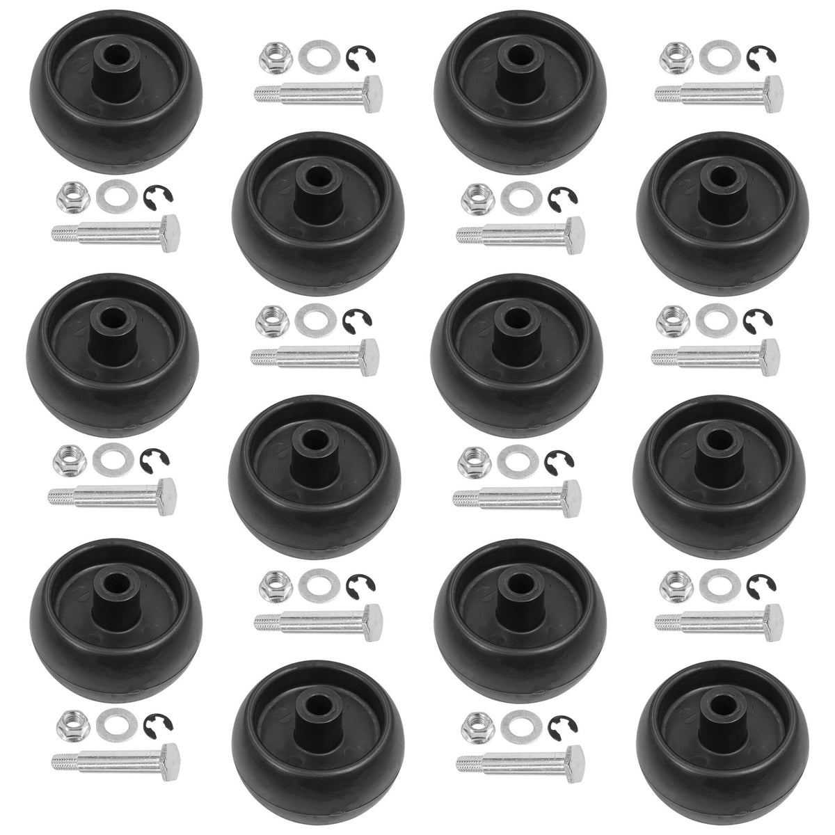 Deck Wheels and Bolts Replacement Kit for Ferris IS500Z IS600Z (2005–2015)