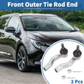 2pcs Front Outer Tie Rod Ends for Scion tC 2010–2010 (Replacement)