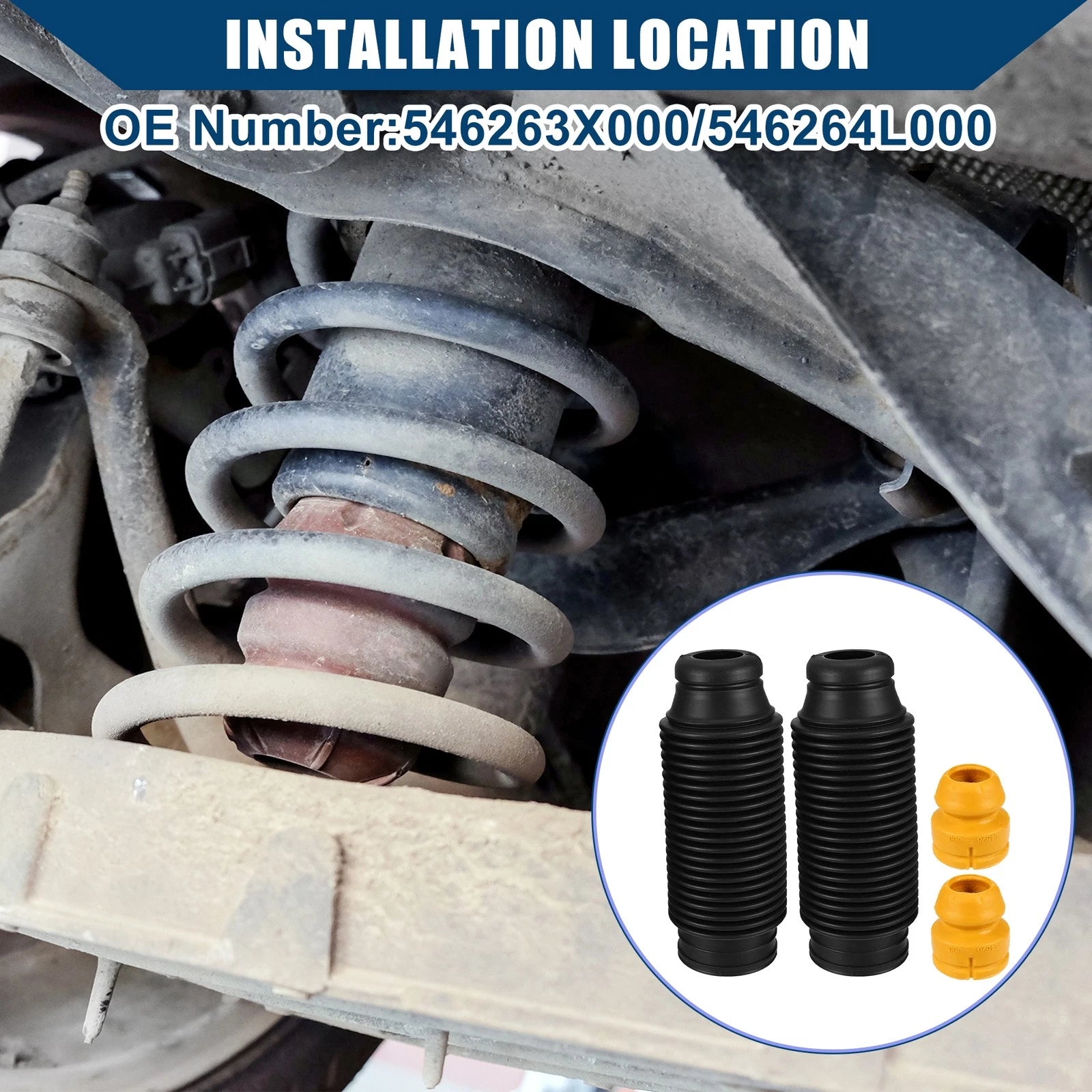 Strut Bumper Bump Stop Replacement for Hyundai Accent (2017–2017)