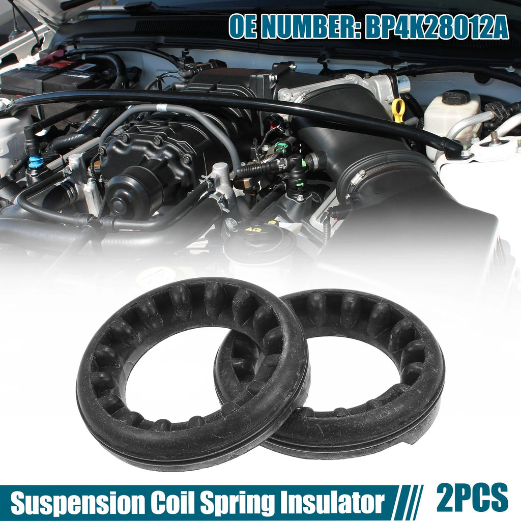 Rear Upper Suspension Coil Spring Insulator Pair for Mazda 3 (2004–2013)
