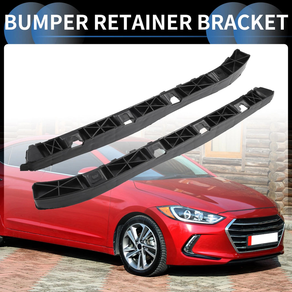Rear Bumper Retainer Bracket Pair for Hyundai Elantra (2011–2016)