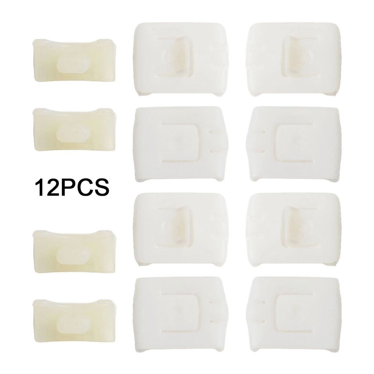 12X Seat Rail Runner Slider Guide Clips for VW Golf Corrado (MK1 MK2 MK3)
