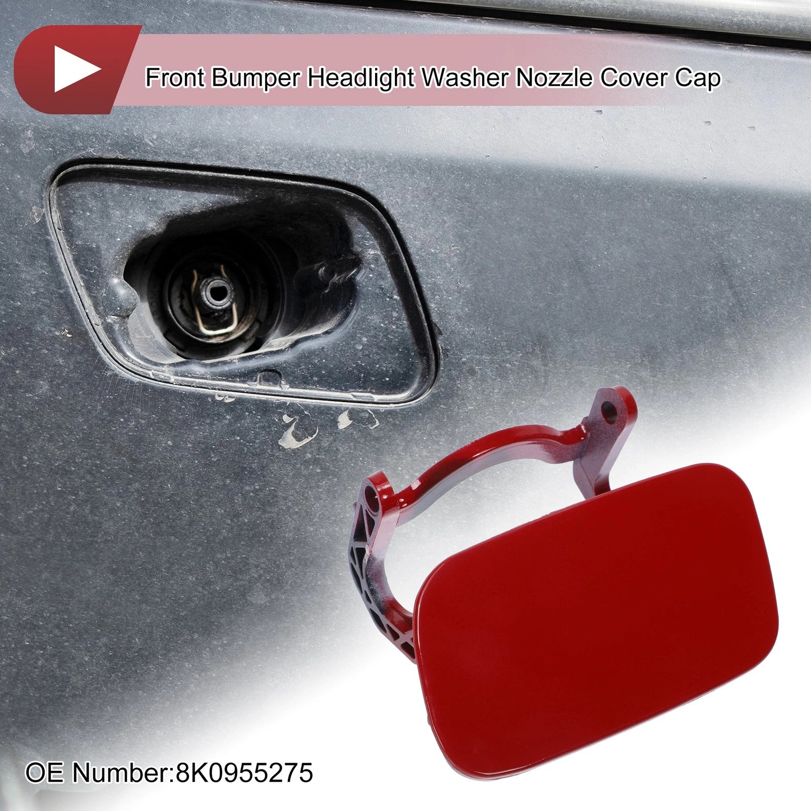 Washer Nozzle Cover Cap Front Left for Audi A4 (2013–2016)