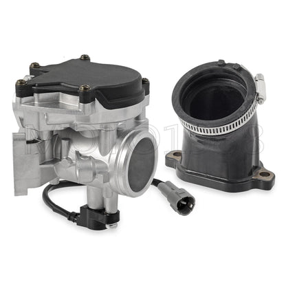 Throttle Body & Adapter for Polaris Ranger XP 700 6x6 4x4 EFI (2006–2009)