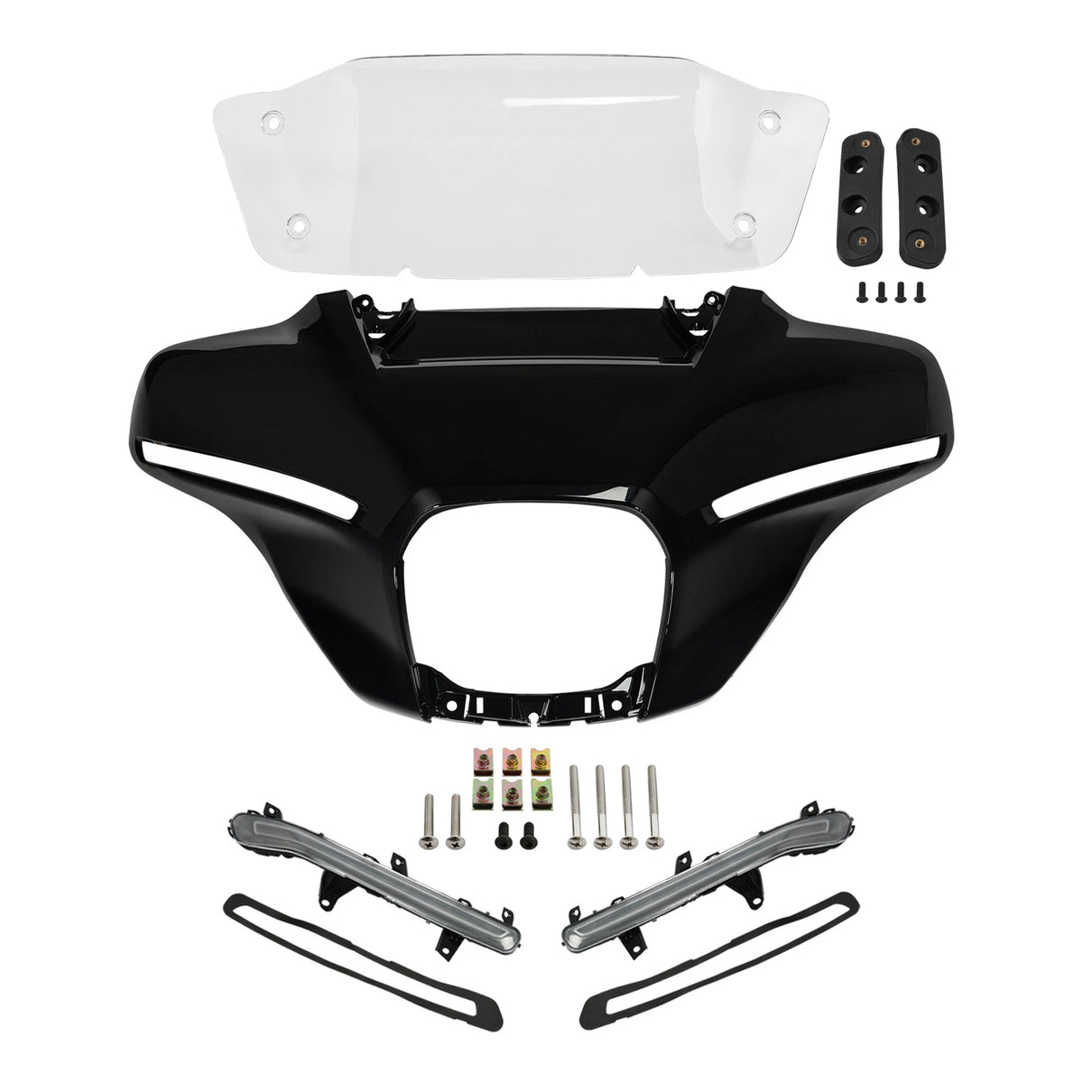 Outer Fairing Clear Windshield Turn Signal Light for Harley CVO Street Glide (2023–2023)