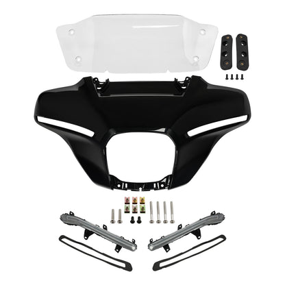 Outer Fairing Clear Windshield Turn Signal Light for Harley CVO Street Glide (2023–2023)