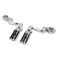 32mm Adjustable Footpeg Pegs for Highway Bars (1 1/4")