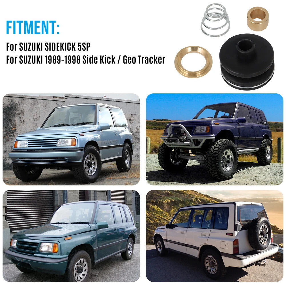 Shifter Bushing Repair Kit for Suzuki Sidekick, Geo Tracker (5 Speed)