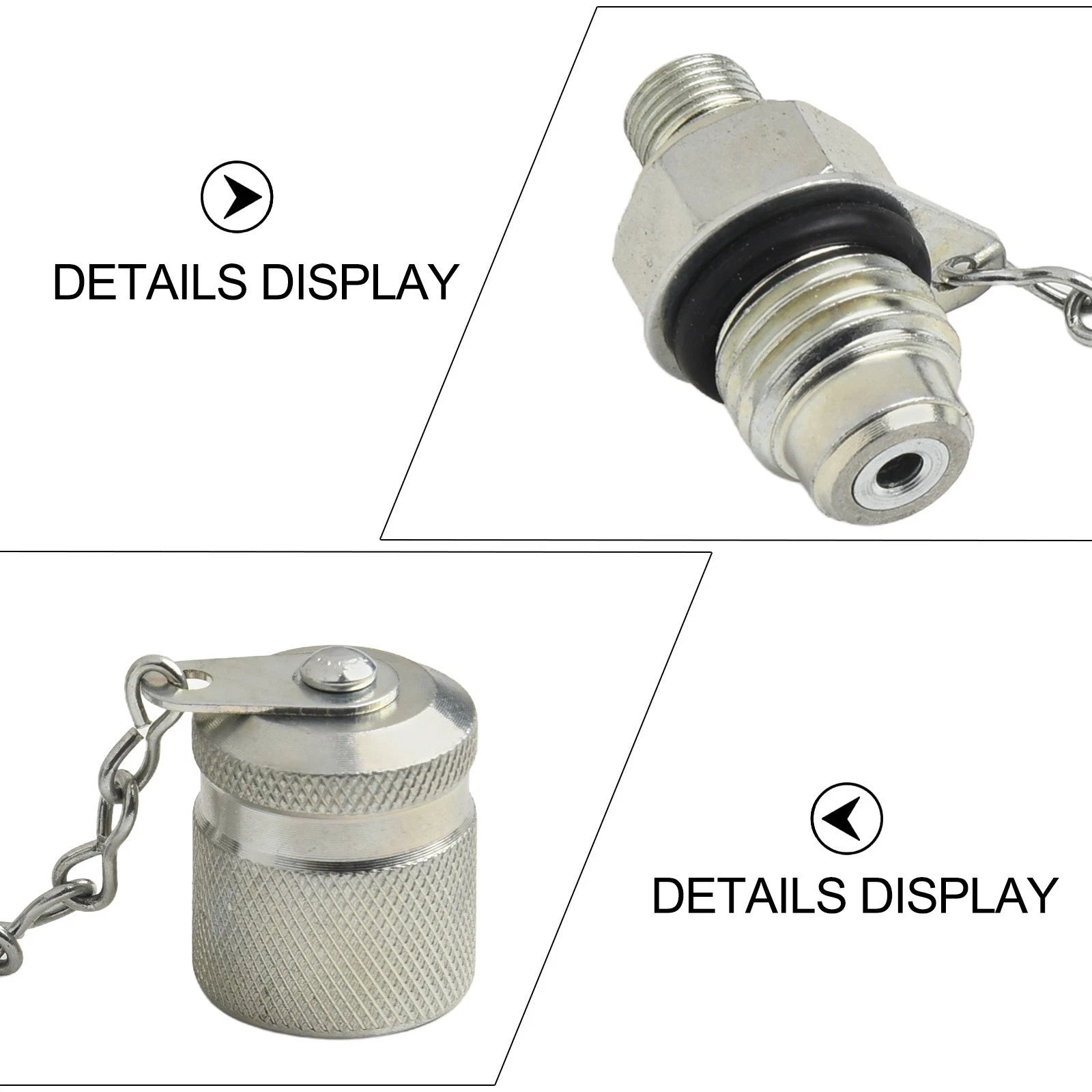 Galvanized Steel Hose Fitting Adapter G1/8 for Applications