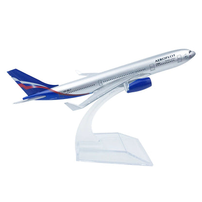 A380 Aircraft Model for Russian Airlines (16cm)