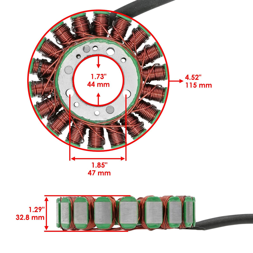 Stator and Gasket Kit for Triumph Daytona 675R (2011–2012)