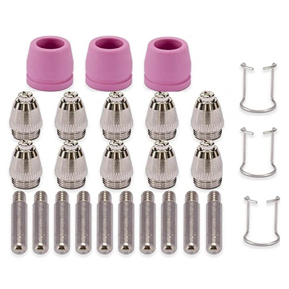26PCS Air Plasma Cutting Nozzle Set for SG55 AG60 Torch