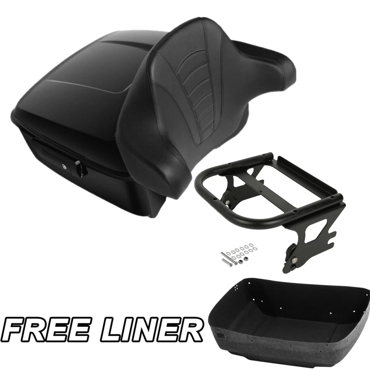 Trunk Backrest Pad for Harley Electra Glide (1997–2008)