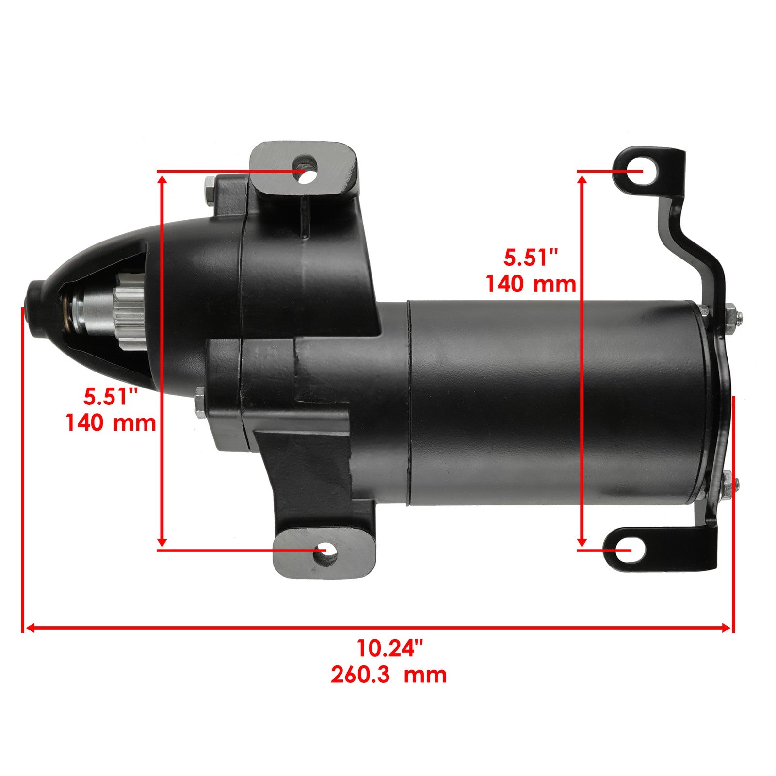 Starter Replacement for Evinrude 275 HP E275 (1985–1986)