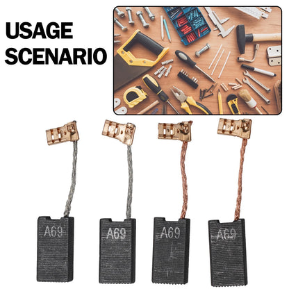 Pack of 4 Carbon Brushes for Bosch GBH 5/40 DCE