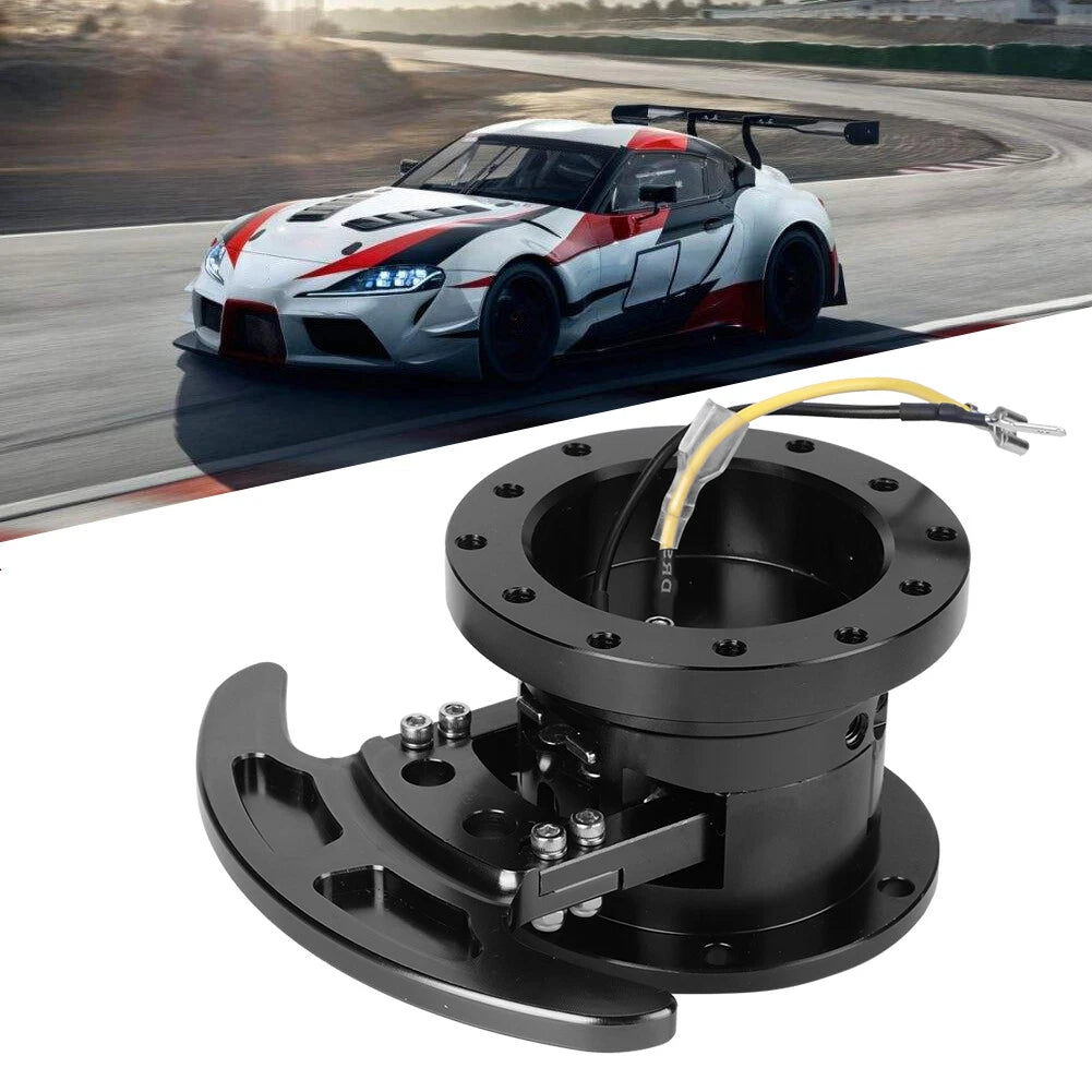 Quick Release Steering Wheel Hub Kit for Universal Racing Vehicles