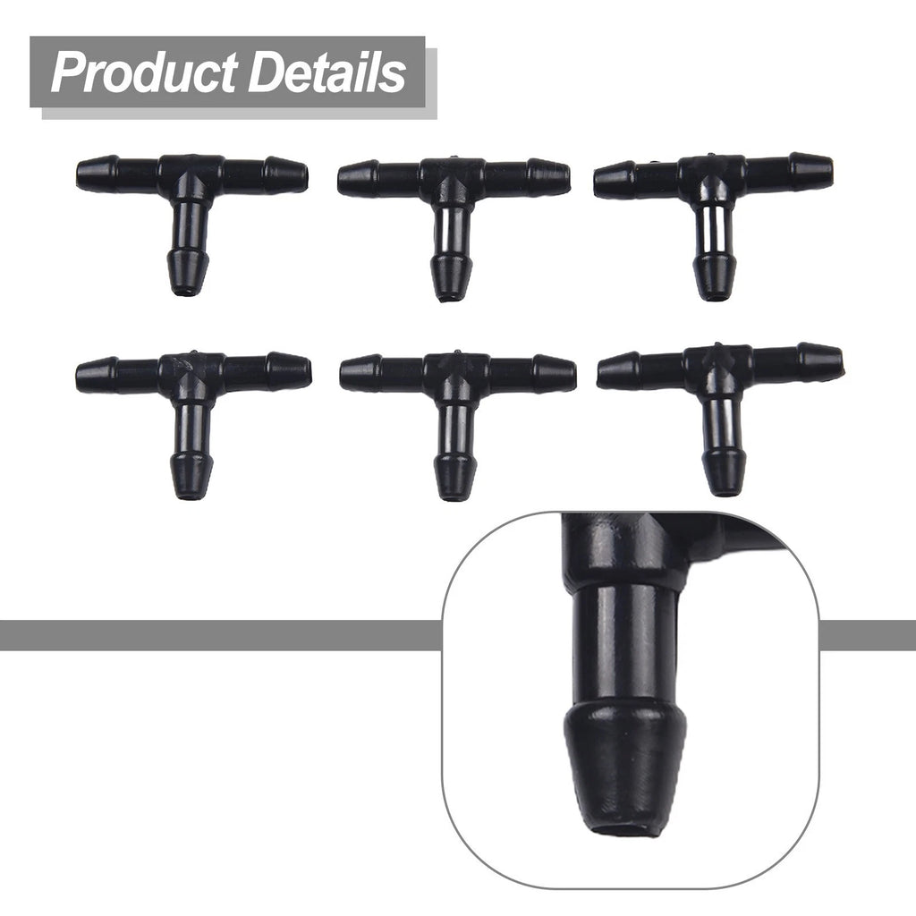 18pcs Windshield Washer Hose Connectors for Universal Applications
