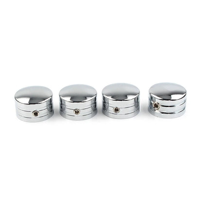 4pcs Chrome Spark Plug Head Bolt Cap Cover Plug for Harley Twin Cam 99-2017 cl