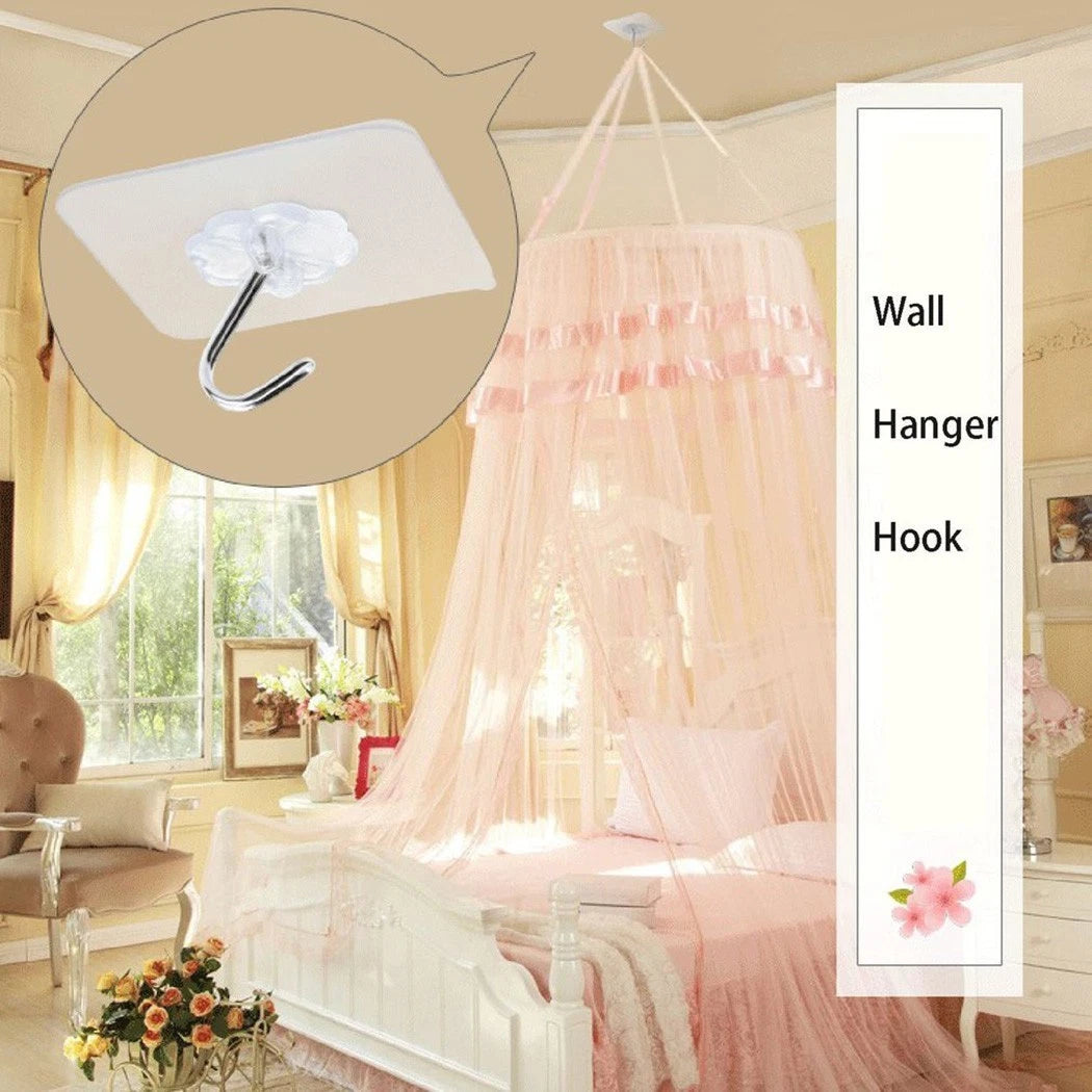 Transparent Wall Mounted Hooks for Firm Hanging (No Part Numbers)