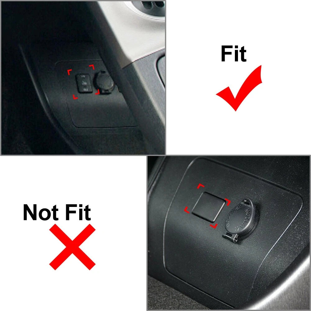 Power Output Button Panel Cover Trim for Toyota Prius (2012–2015)