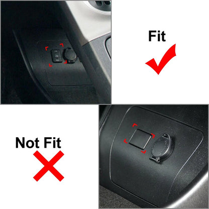 Power Output Button Panel Cover Trim for Toyota Prius (2012–2015)