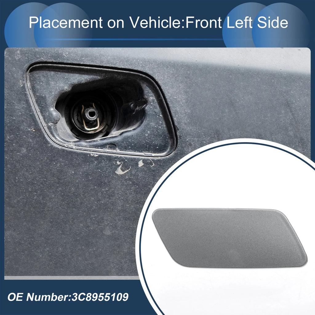 Front Left Washer Nozzle Cover Cap for Volkswagen Passat CC (2008–2012)