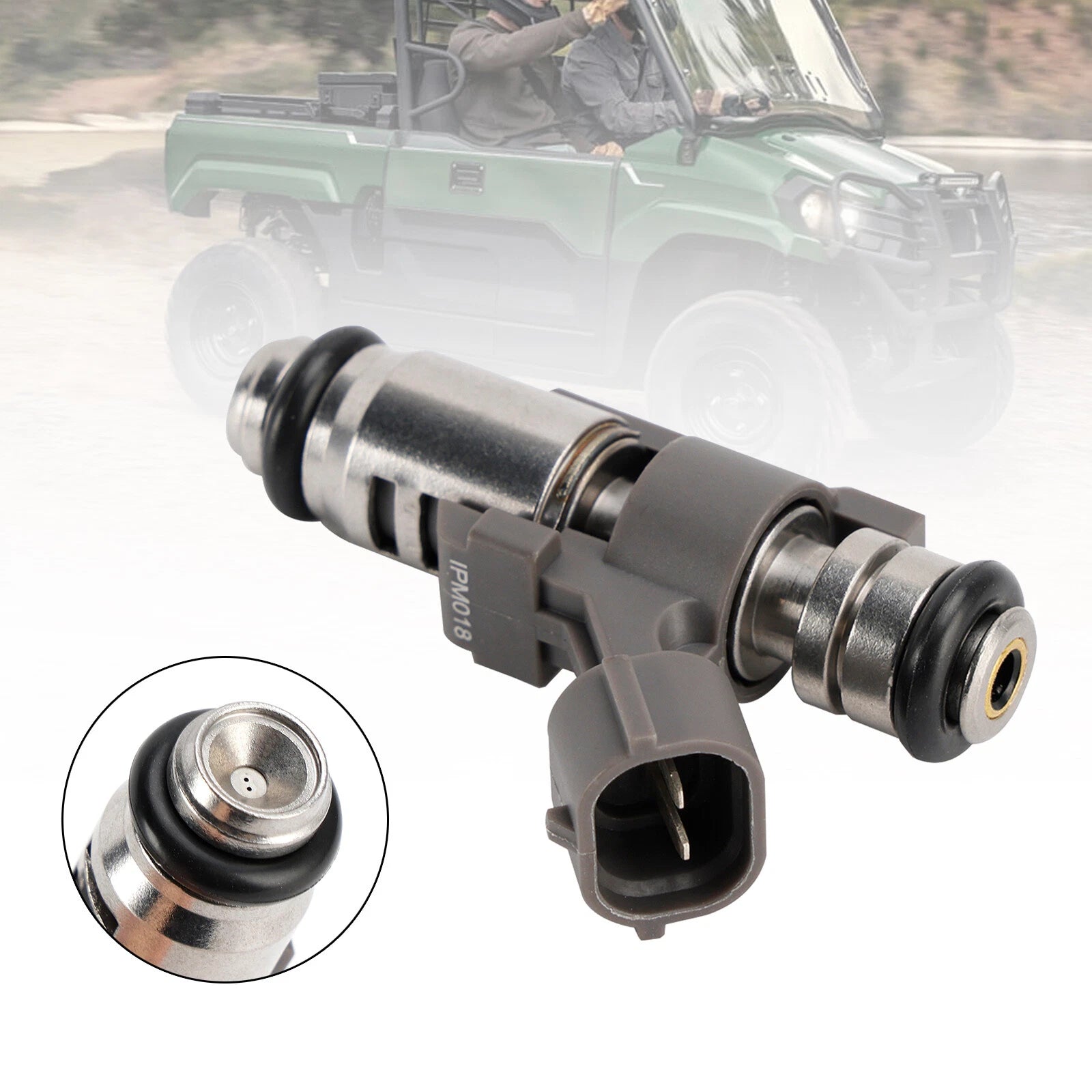 Fuel Injector 49056-0038 for Kawasaki Mule PRO FX FXR FXT (2015–2023)
