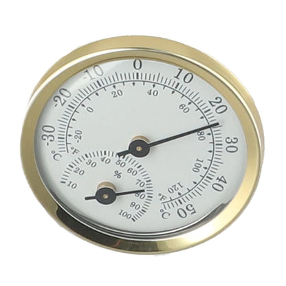 Easy to Read Round Analog Thermometer Hygrometer for Indoor Use