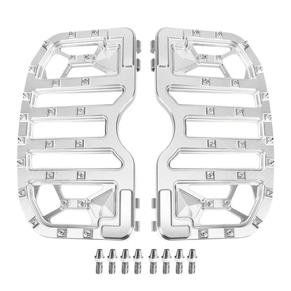 MX Style Front Driver Floorboards Foot Pegs for Harley Touring Street Glide (1984–2017)