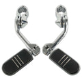 1.25" Angled Highway Engine Guard Foot Pegs for Harley Touring (US)