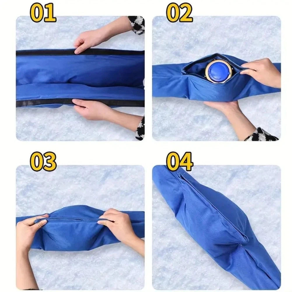 2X Thickened Insulation Cotton Covers for Water Meter Freeze Prevention