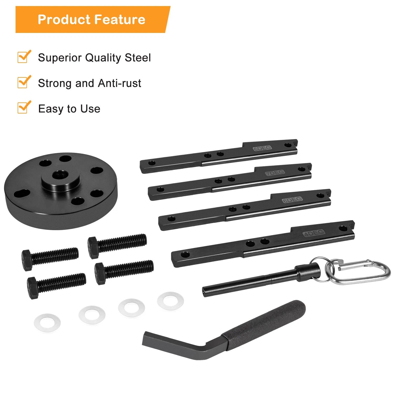 Timing Injector Cam Gear Puller Tool Kit for Cummins ISX QSX (2007–2023)