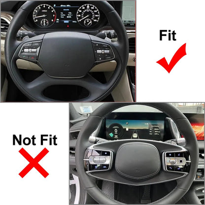 Steering Wheel Paddle Shifter Extend Accessories for Hyundai G90 (2018–2023)