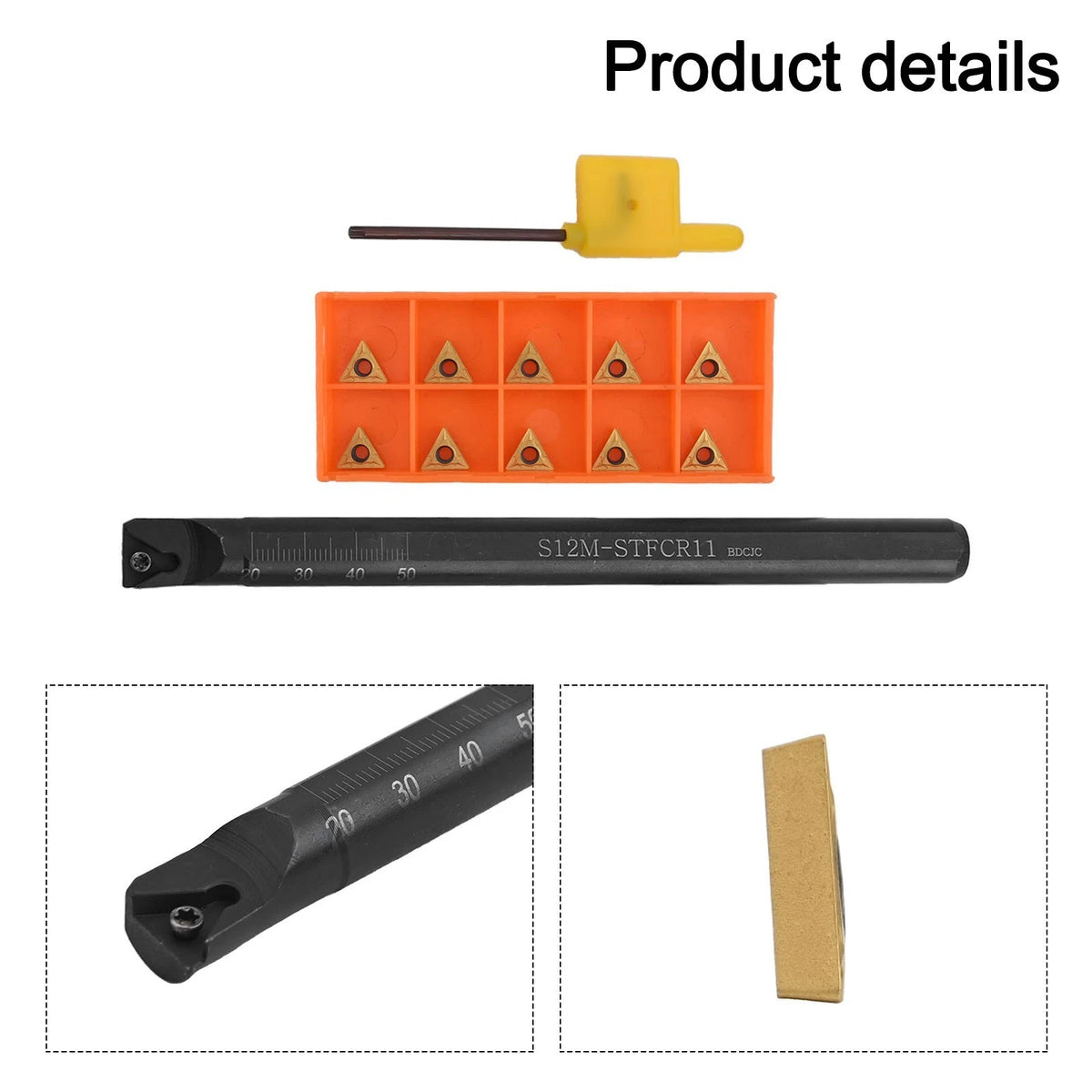 CNC Internal Turning Tool Holder for Semi Finishing and Finishing