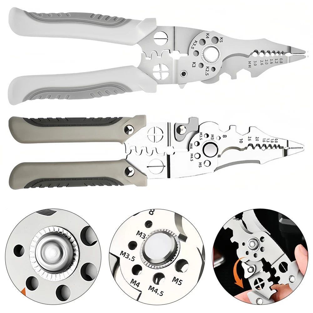 Multifunctional Pliers with Ergonomic Handle for Comfort