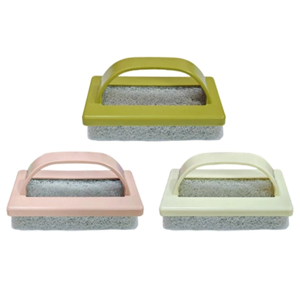 Compact Sponge Cleaning Tool for Bathroom & Kitchen Tiles & Dishes