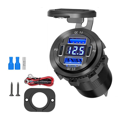 12-24V Fast Car Charger for Multiple Devices