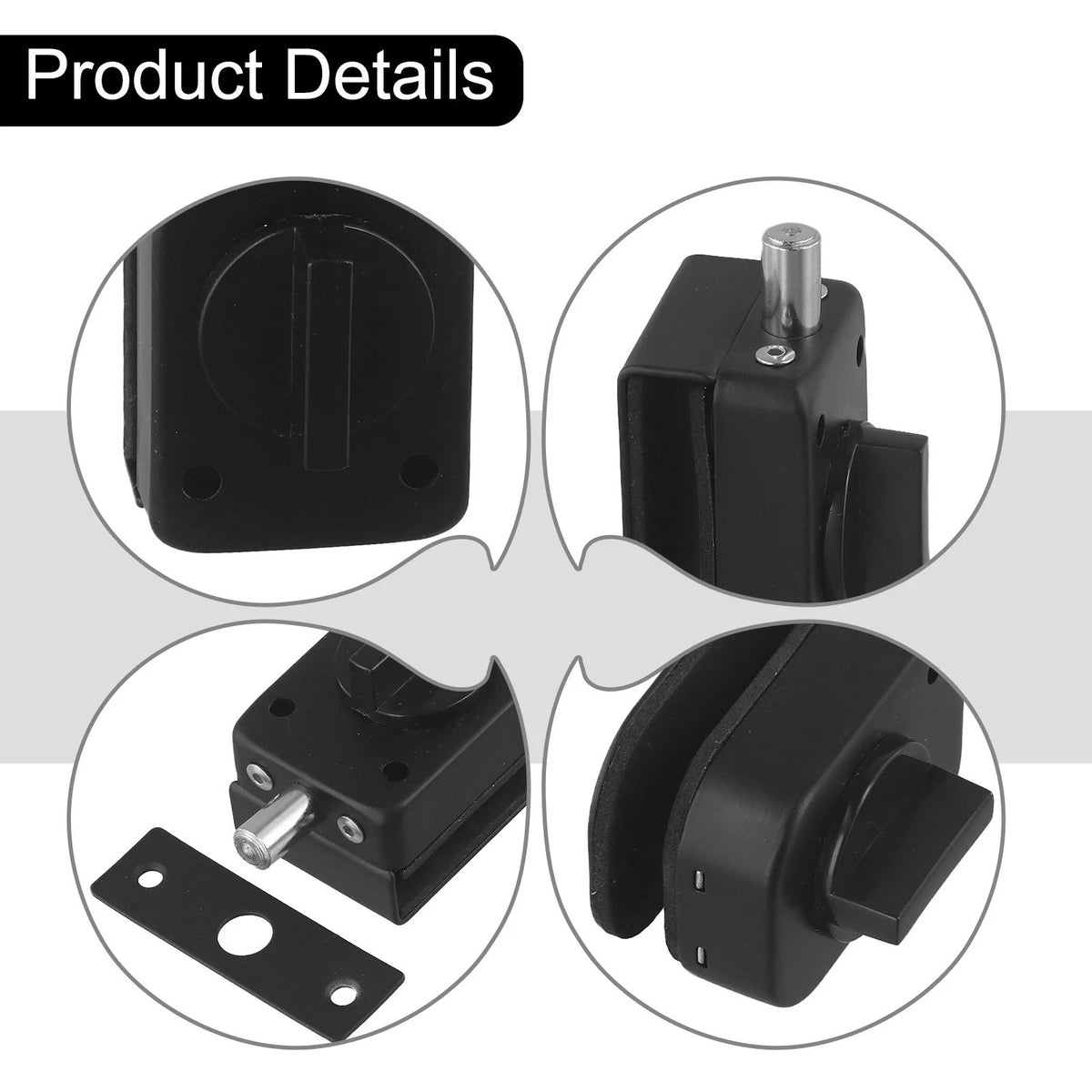 Elegant Black Door Lock for Stylish Entryways