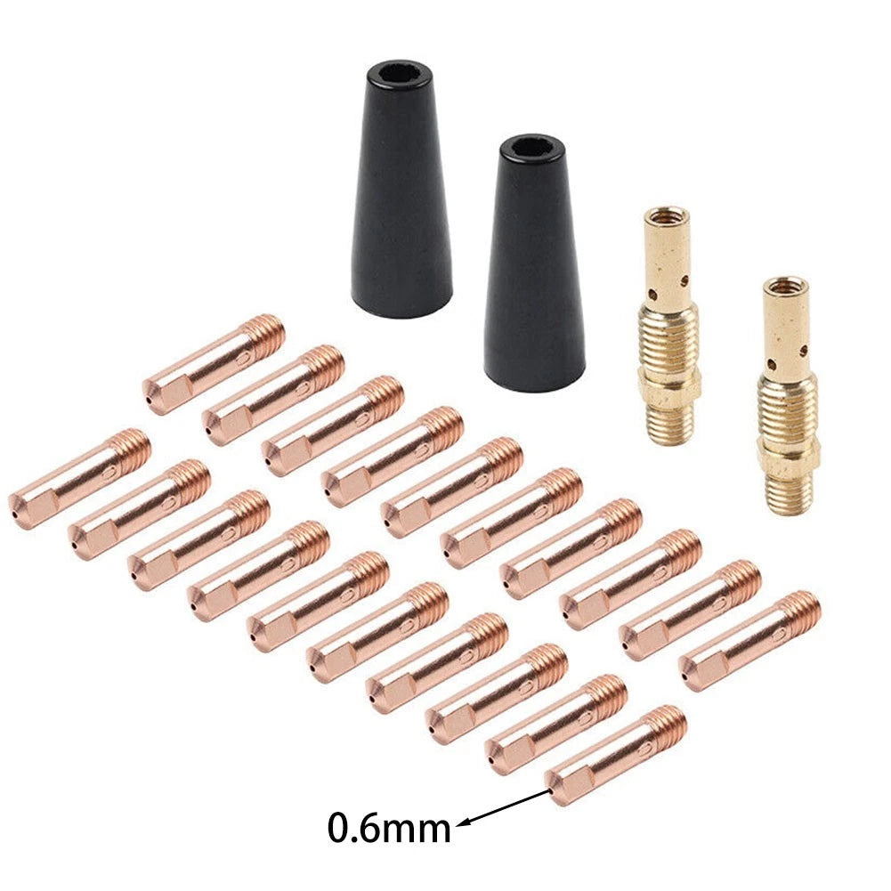 Welding Accessory Pack for Efficient Use (Conductive & Protective Tips)