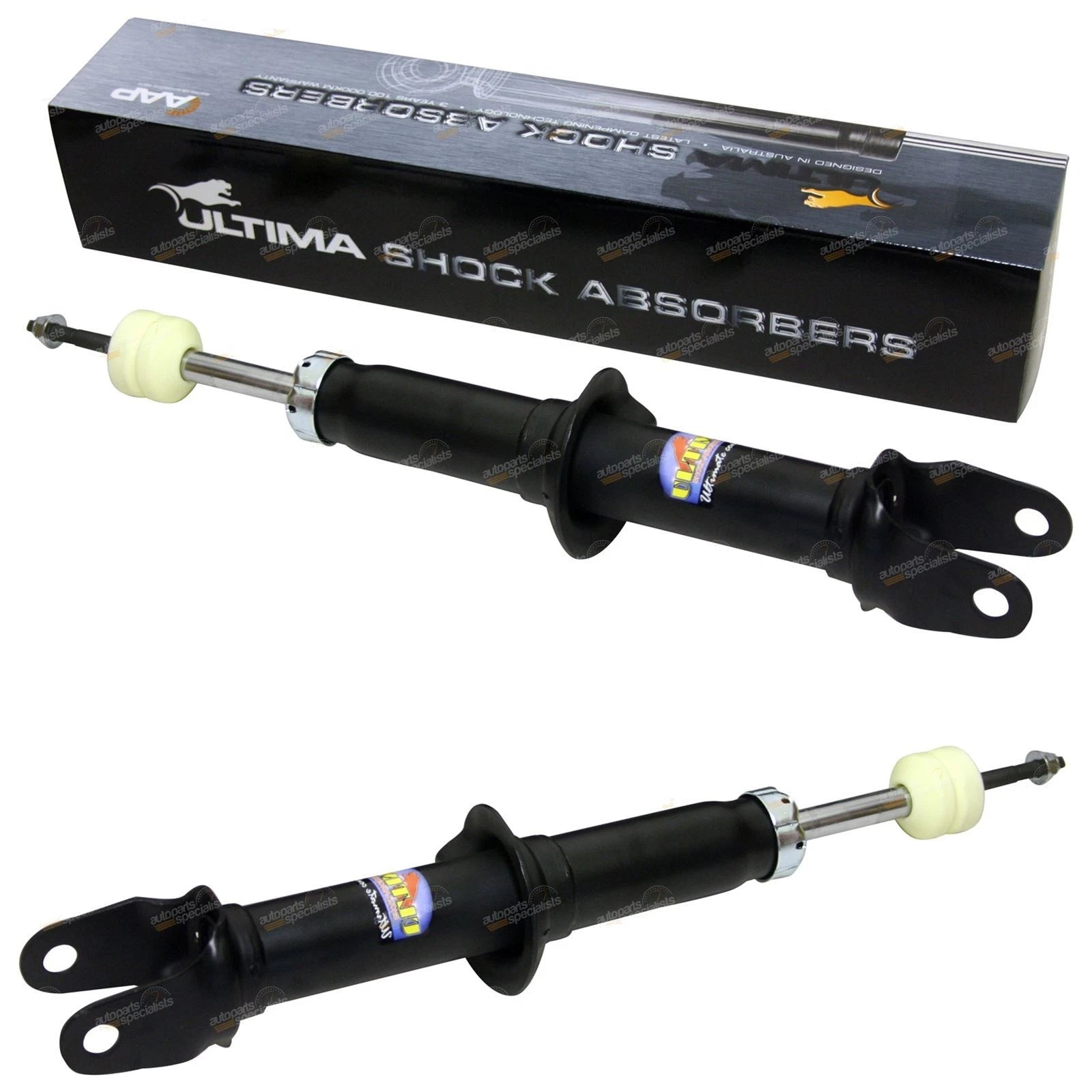 2 Front Strut Shock Absorbers for Ford BA Falcon (2002–2005) Lowered