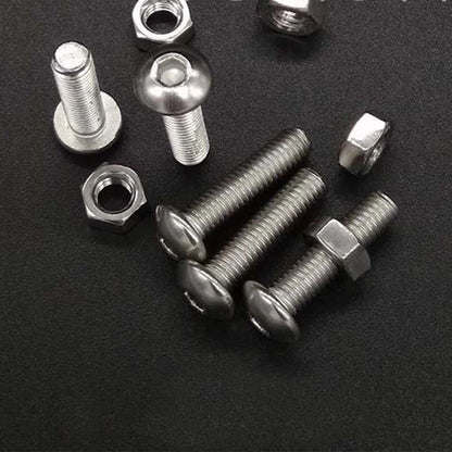 500PCS Hex Socket Head Bolts Screws Nut Assorted Kit for Automotive Use