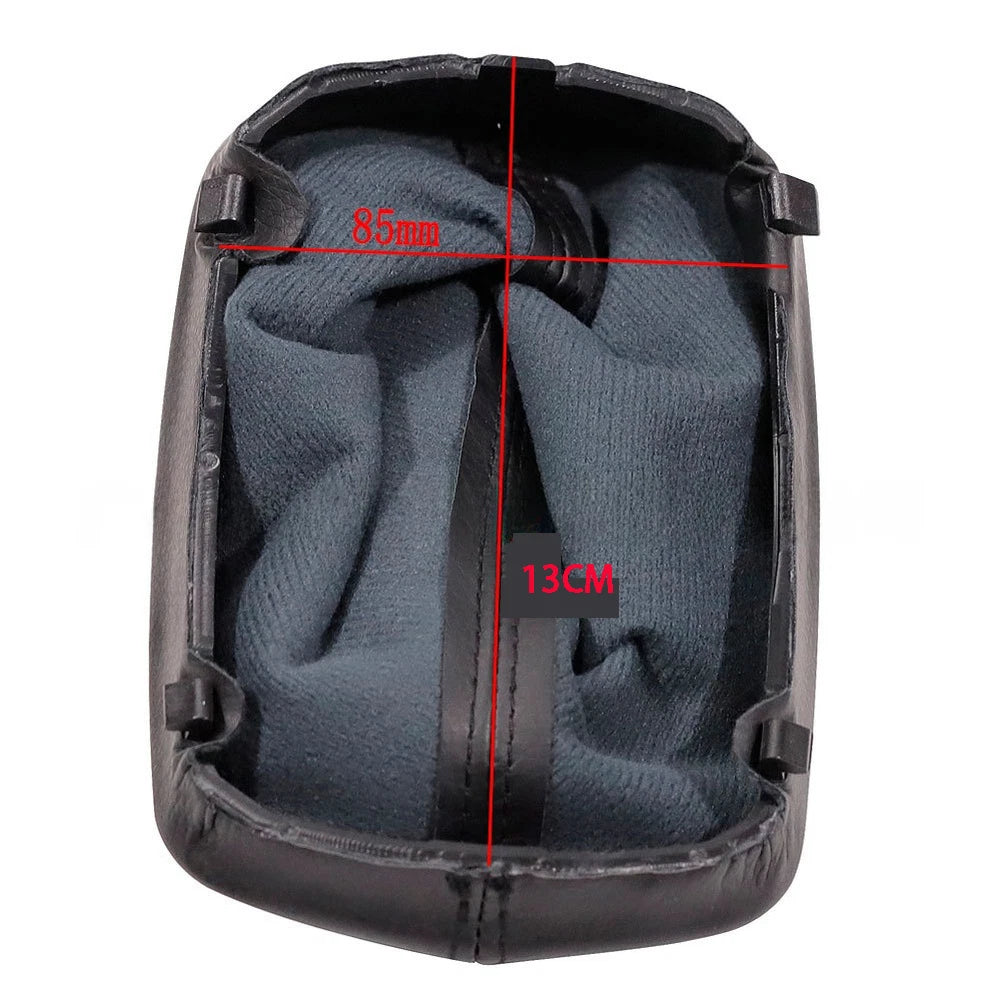 Gear Shift Knob Leather Boot Cover for