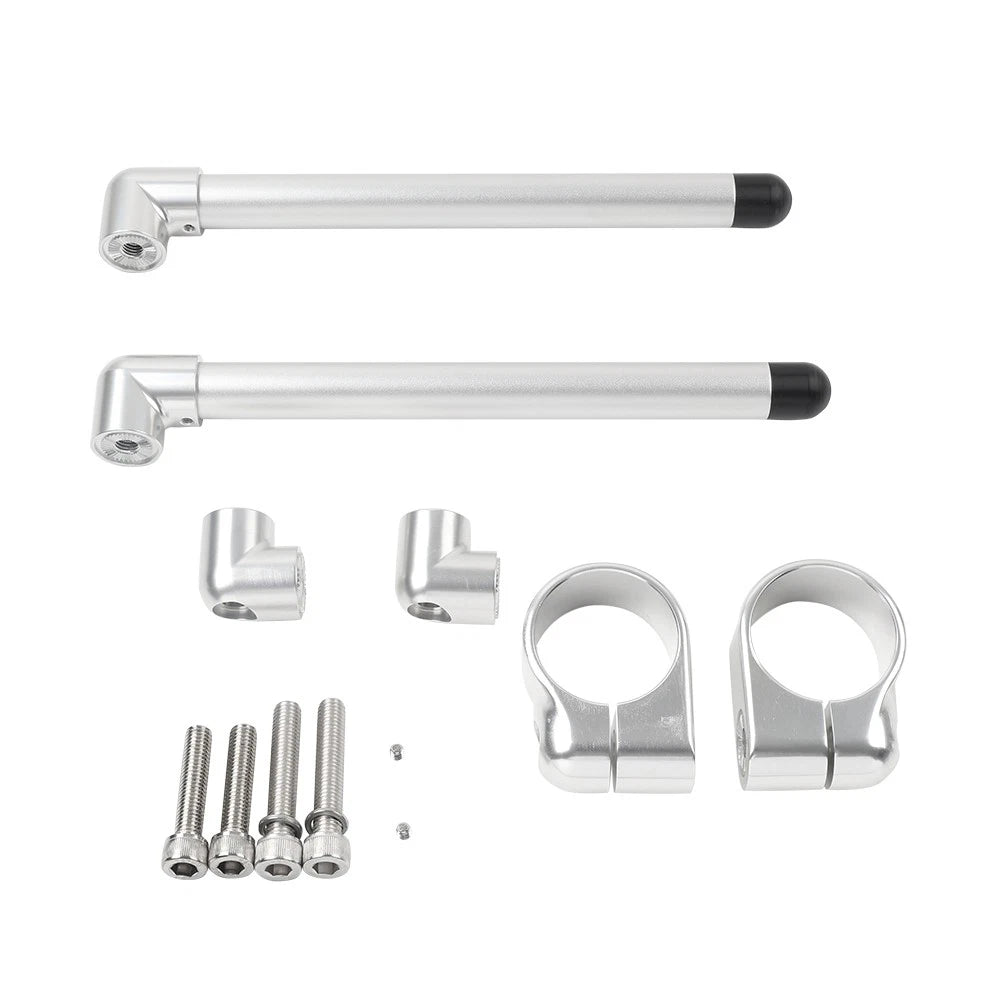 51MM Cafe Racer Clip-On Handlebar for Universal Motorcycles (7/8")