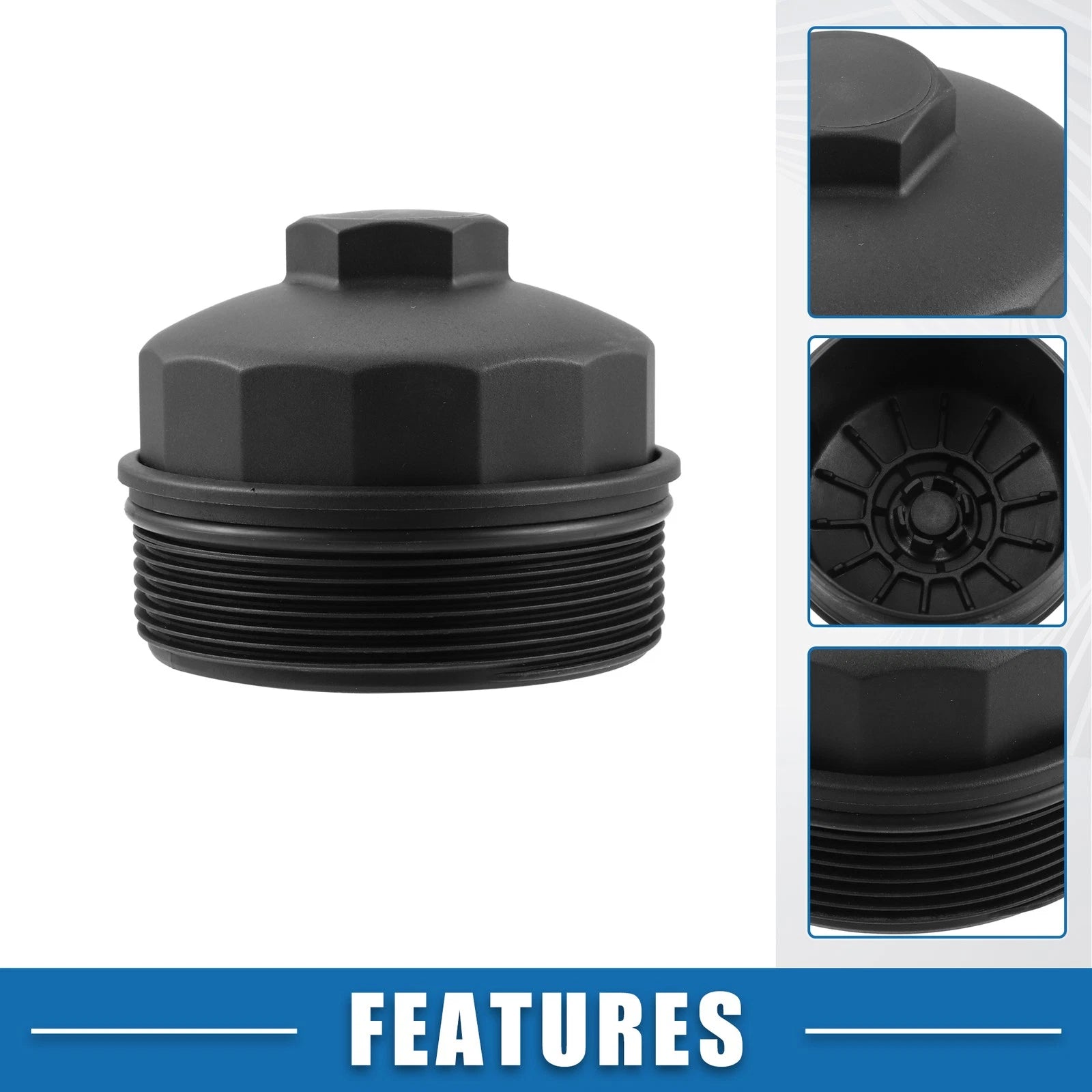 Engine Oil Filter Housing Cover Cap for BMW 540i E39 (1997–2003)