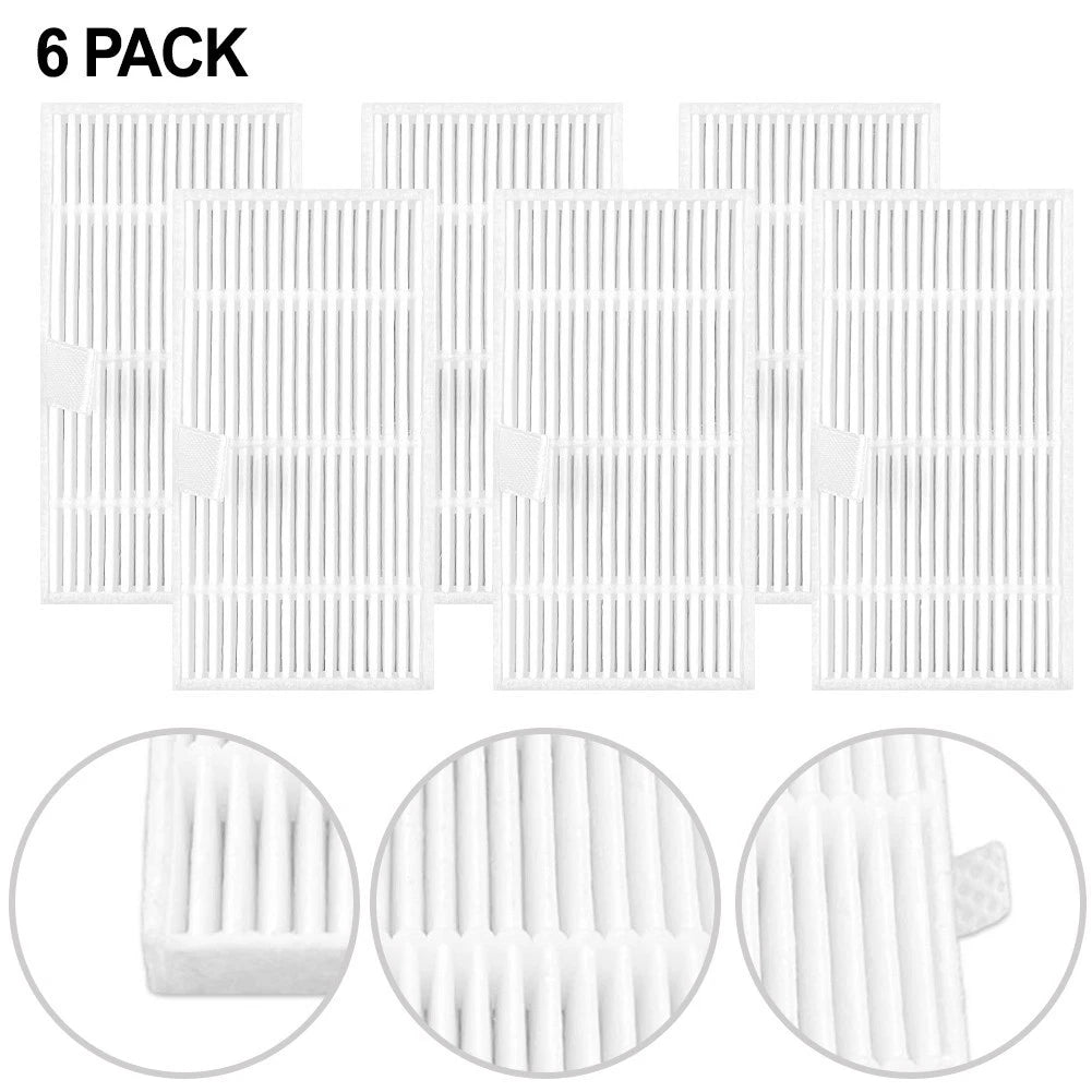 6X Vacuum Filter Replacement Kit for MAMNV T7S, JIKA T7S
