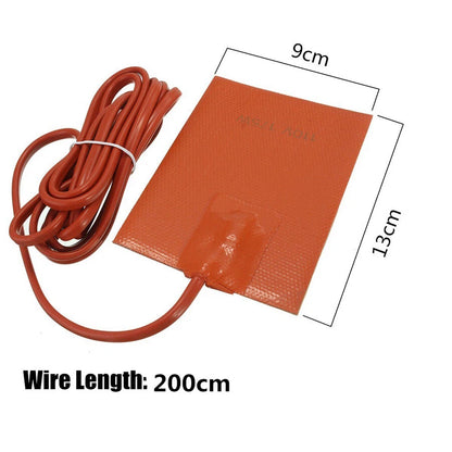 Silicone Heater Pad for Engine Oil Pan Tank (110V 175W)