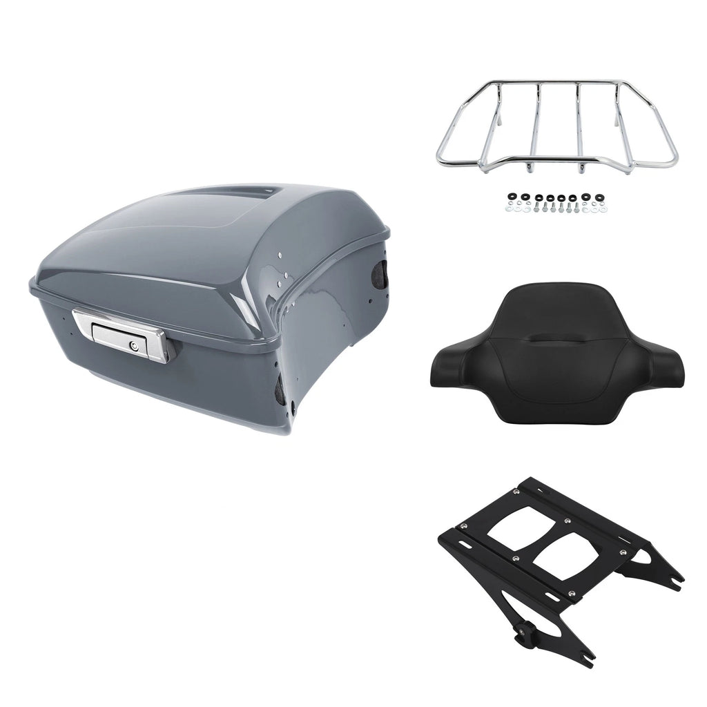 Trunk Backrest Rack Mount for Harley CVO Street Glide (2014–Present)