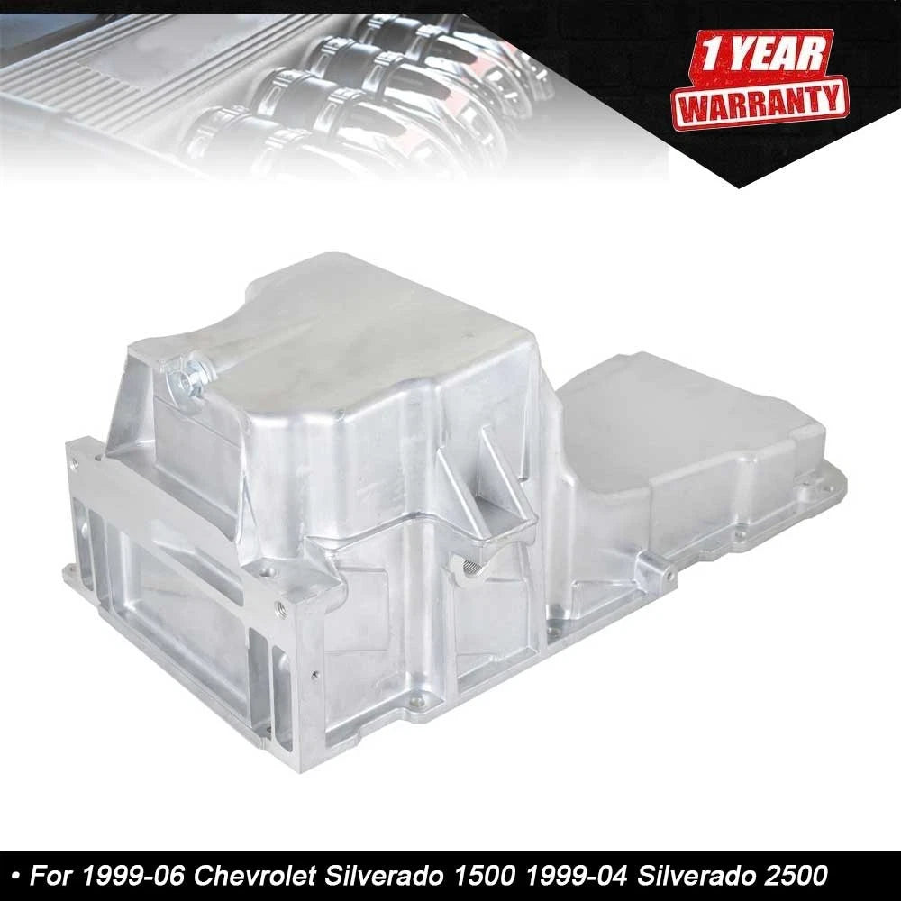 Engine Oil Pan for Chevrolet Silverado 1500 99-06, Silverado 2500 99-04 V8 6.0L